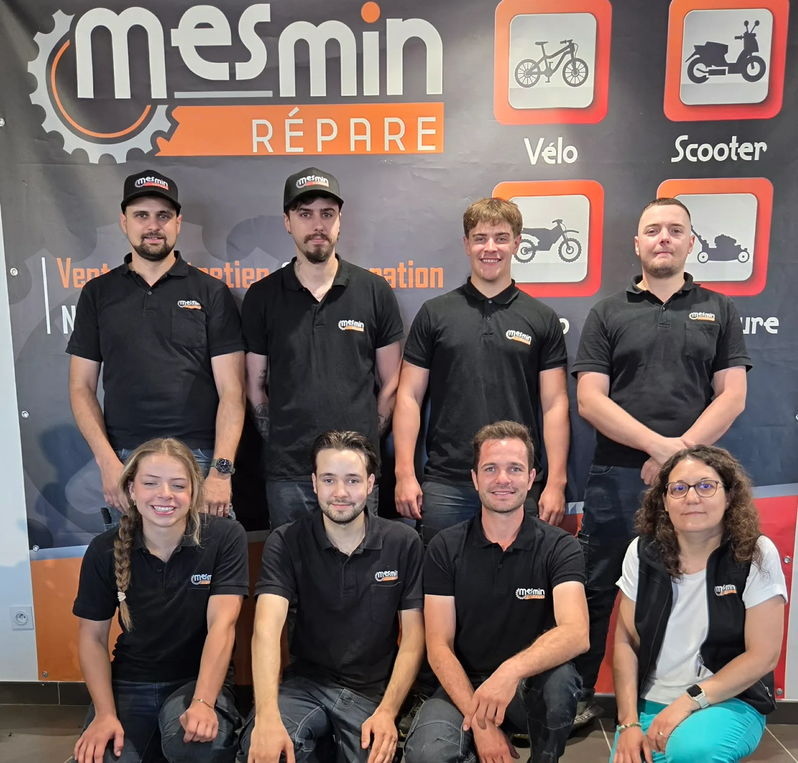 L'équipe du garage Mesmin Répare à Saint-Mesmin